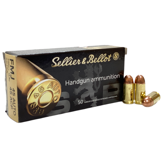 S&B 45 ACP 230gr FMJ